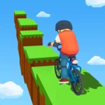 obby parkour: bike challenge android application logo